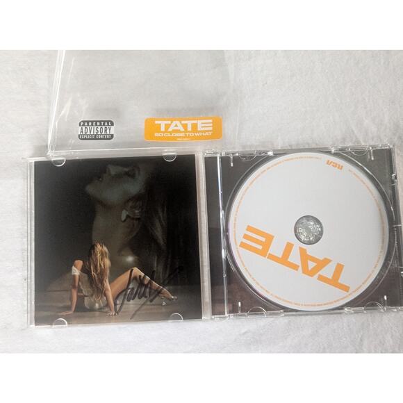 Tate McRae So Close To What Signed CD Insert - Picture 3 of 4